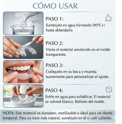Denwhite: Carrilas Dentales Ajustables - (Superior y Inferior)