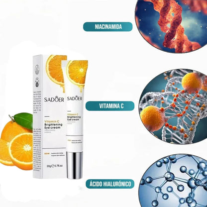Crema Facial para Ojeras Antiedad Rejuven – Piel Joven con Vitamina C + Ácido Hialurónico