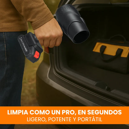 Soplador Turbo Inalámbrico Recargable para Limpieza y Secado Rápido