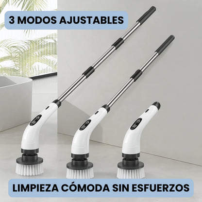 Cepillo Eléctrico de Limpieza Profunda para Baño Cocina y Más