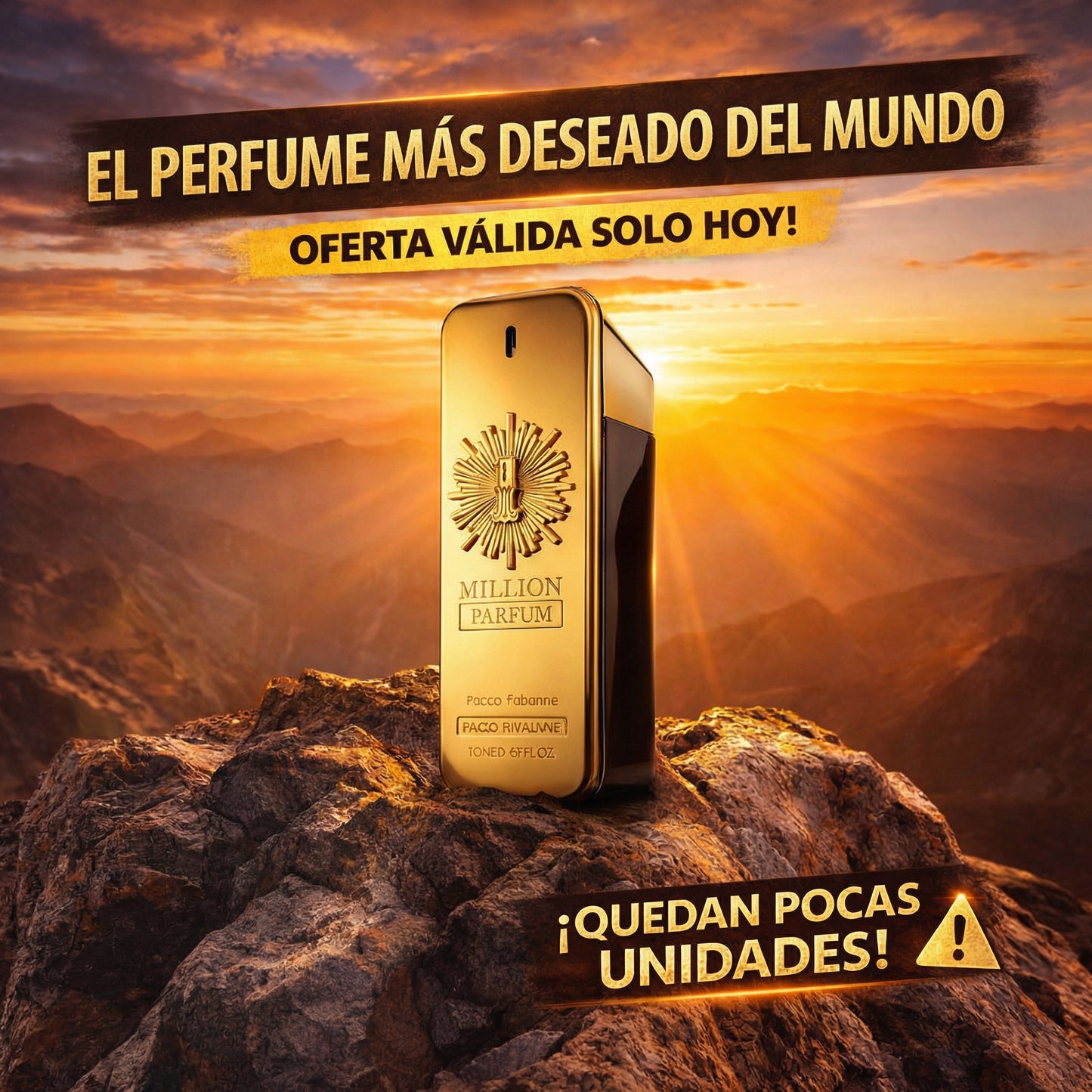 Perfume One Million Paco Rabanne 100ml - ÚLTIMAS UNIDADES EN STOCK