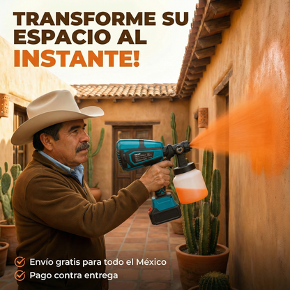 Pistola Eléctrica de Pintura Pro – Acabado Profesional en Minutos - 60% OFF