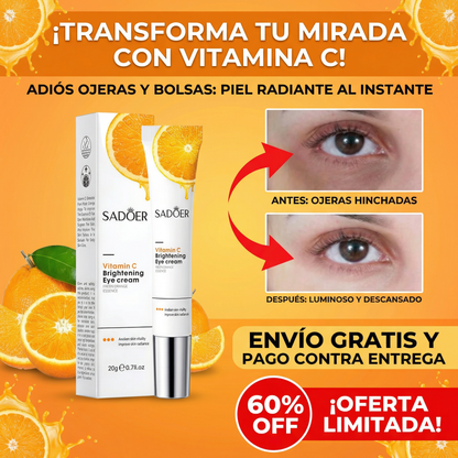 Crema Facial para Ojeras Antiedad Rejuven – Piel Joven con Vitamina C + Ácido Hialurónico